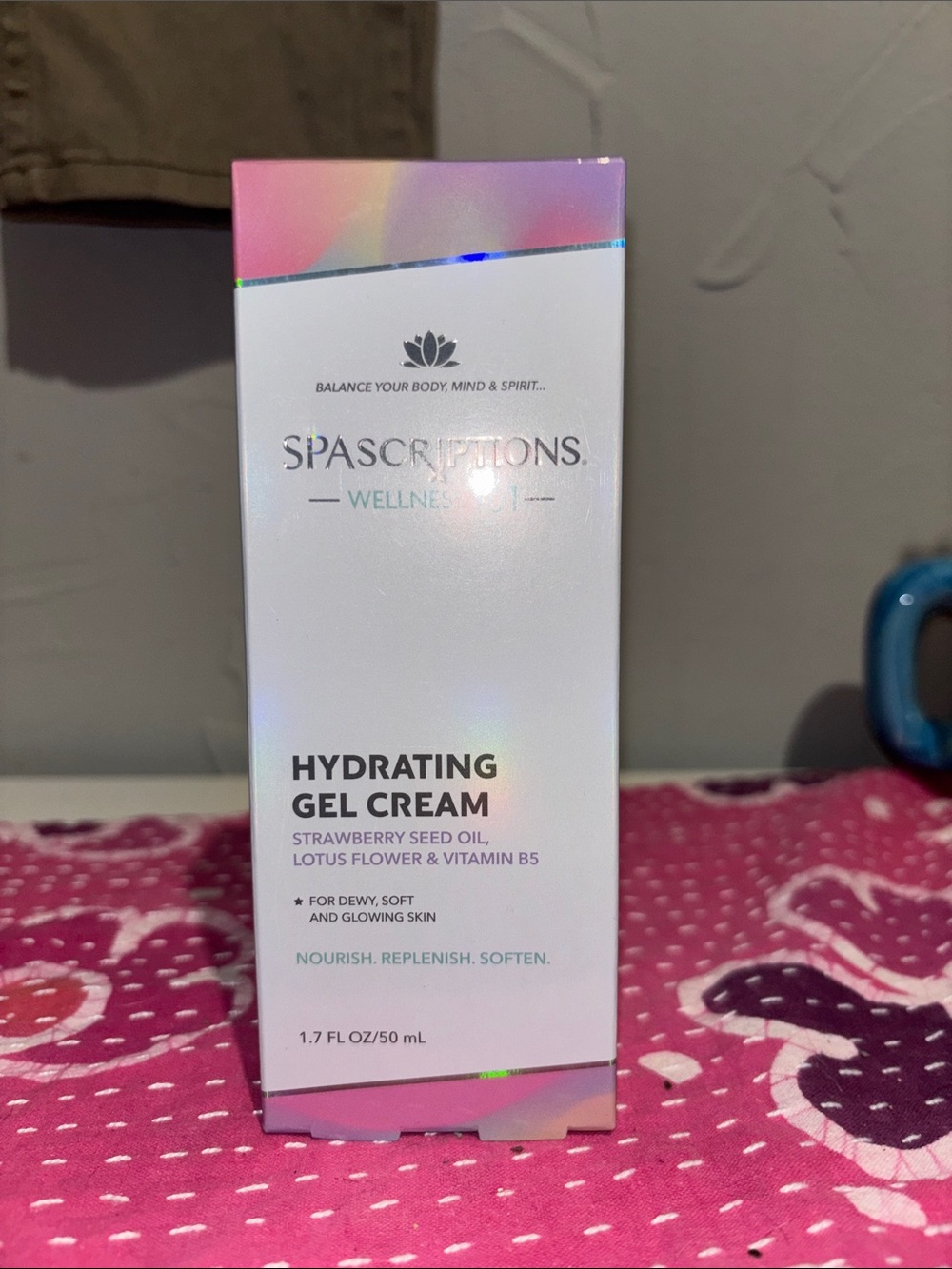 SPASCRIPTIONS Hydrating Gel Cream - Pink